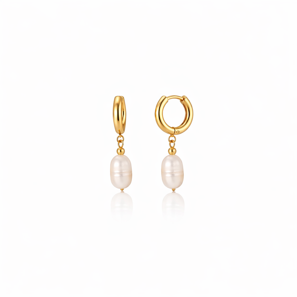Lumi Pearl Hoops