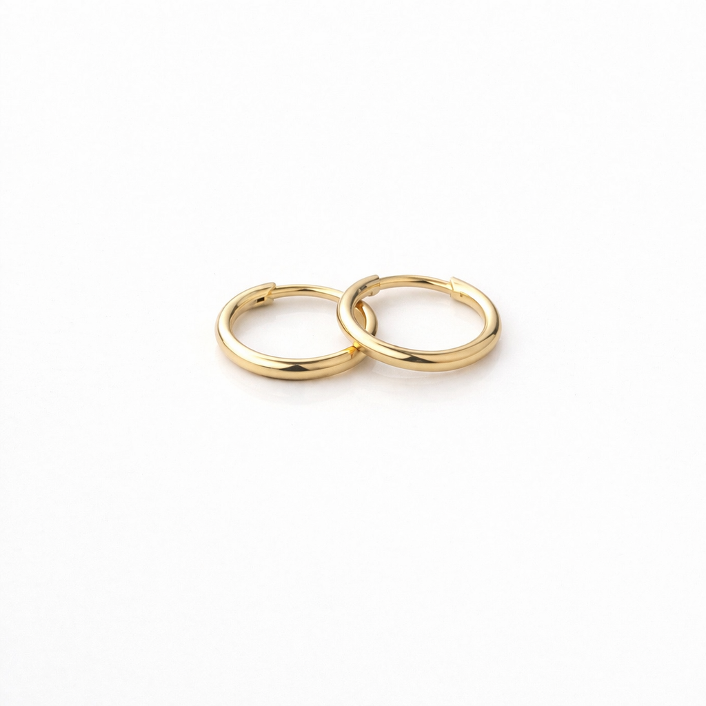 Gold Hoop Set - 3 Pairs