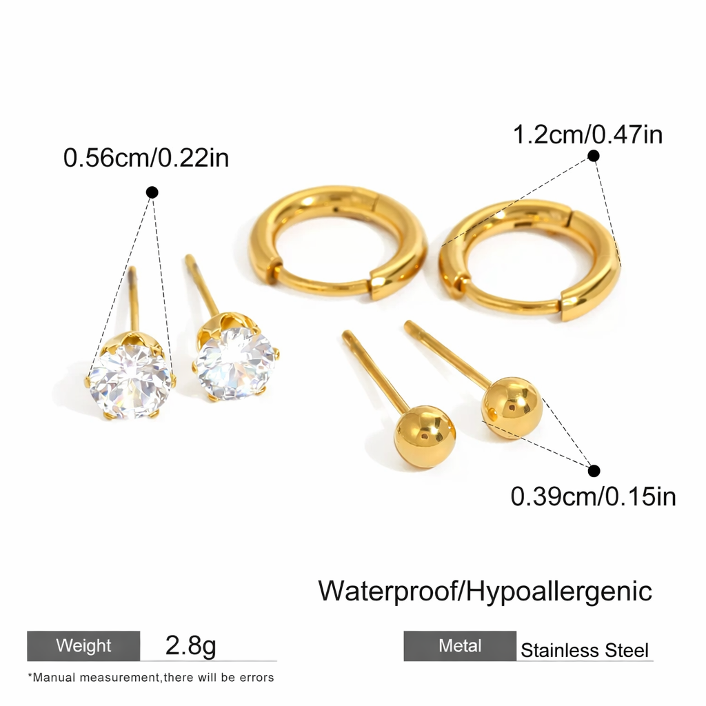Rola Ear Stack Set (3 Pairs)