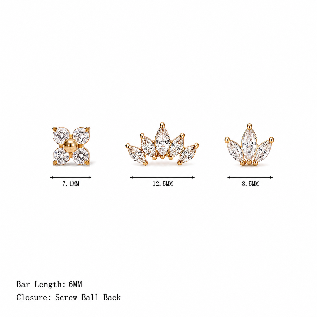Vera Ear Stack - 3 Piece Bundle