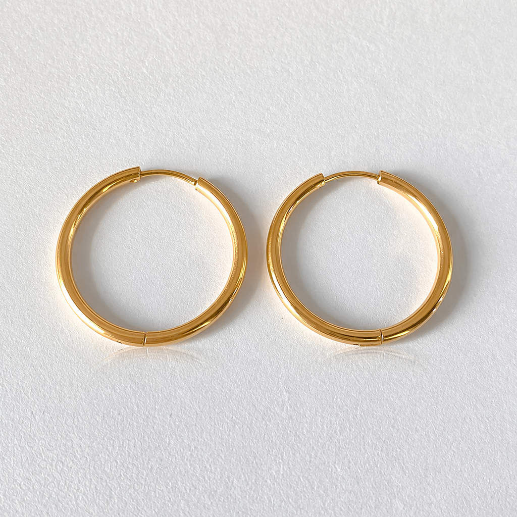 Grace Gold Hoops